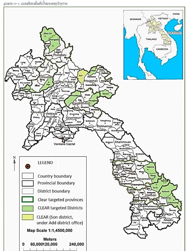 CLEAR Area MAP Colour
